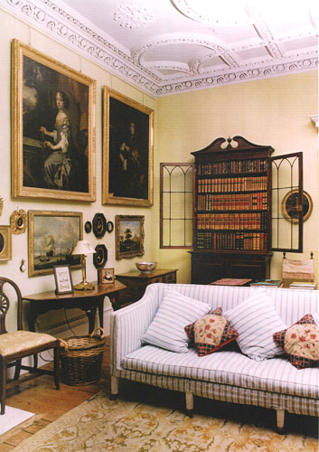 Bookcase in a Country House