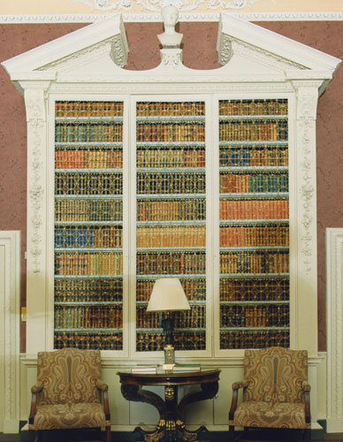 Library used by Louis XVIII